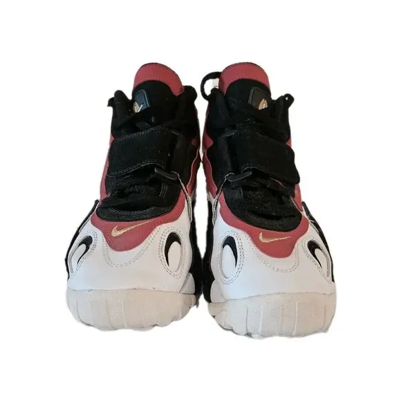 Nike Air Max Sped Turf 49ers Sneakers Men's Size 8.5 Red, White, Black, And Gold - Picture 2 of 13